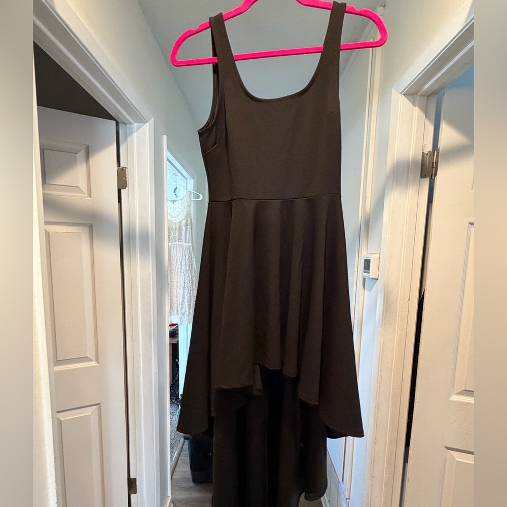 Windsor Black High Low Dress